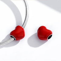Red Heart Bead