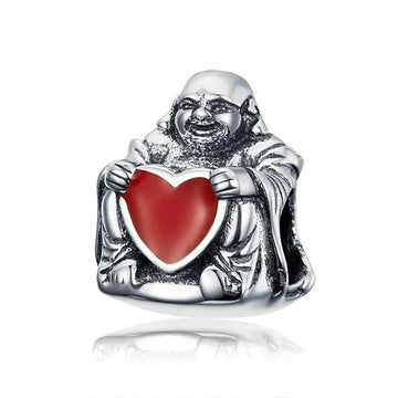 Heart Buddha Charm