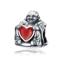 Heart Buddha Charm