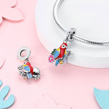 Tropical Parrot Charm