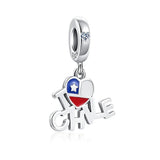 I Love Chile Charm