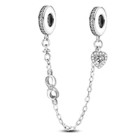 Infinity Heart Safety Chain