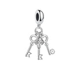 Keys of Love Dangle Charm