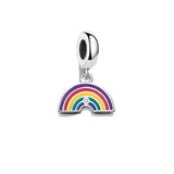 Rainbow Dangle Charm