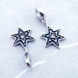 Black Star Charm