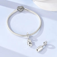 Moai Easter Island Charm in 925 sterling silver, fits Pandora bracelets – view 2