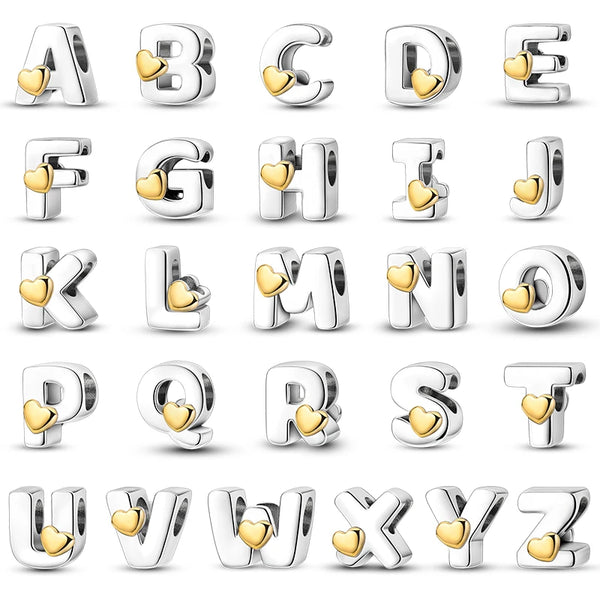 Gold Letter Y Charm