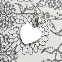 Silver Heart Charm