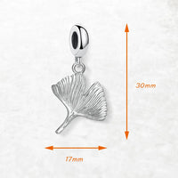 Gingko Leaf Charm