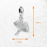 Gingko Leaf Charm
