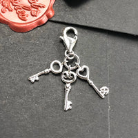 Keys of Love Dangle Charm