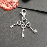 Keys of Love Dangle Charm