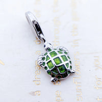 Green Turtle Charm