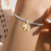 Gold Elephant Charm