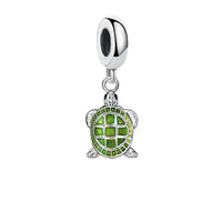 Green Turtle Charm