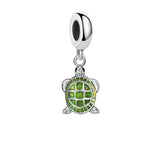 Green Turtle Charm