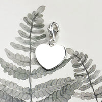 Silver Heart Charm