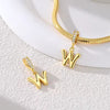Gold Letter W Charm