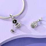 Dragon Egg Charm in 925 sterling silver, fits Pandora bracelets – view 2