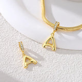 Gold Letter A Charm