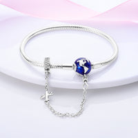 Globe Charm Bracelet