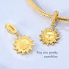 Sun Face Charm