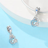 Message in a Bottle Charm in 925 sterling silver, fits Pandora bracelets