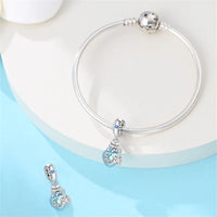 Message in a Bottle Charm in 925 sterling silver, fits Pandora bracelets – view 2