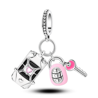 Pink Car Charm