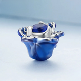 blue rose bead