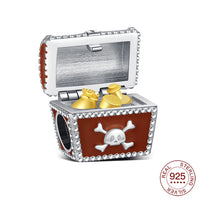 Pirate Treasure Chest Charm detail view