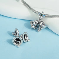 Christmas Bells Charm in 925 sterling silver, fits Pandora bracelets – view 2
