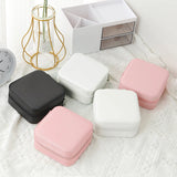 Travel Jewelry Box – Compact, Elegant & Functional (Available in Black, Pink, or White)