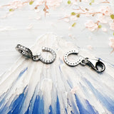 Silver Horseshoe Charm