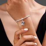 Wedding Couple Charm in 925 sterling silver, fits Pandora bracelets – view 3