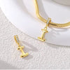 Gold Letter I Charm