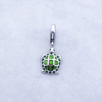 Green Turtle Charm