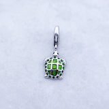 Green Turtle Charm
