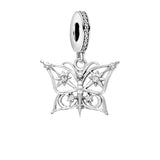 Silver Butterfly Charm
