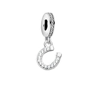 Silver Horseshoe Charm