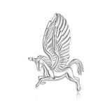 Silver Pegasus Charm