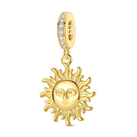 Sun Face Charm