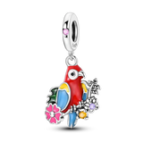 Tropical Parrot Charm