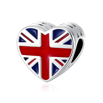 UK Heart Bead