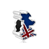 UK Map Charm