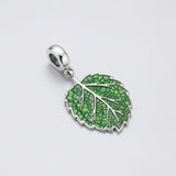 Green Leaf Charm