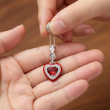 Red Dangle Heart Charm