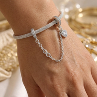 Infinity Heart Safety Chain