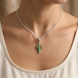 Cactus Charm for Necklace