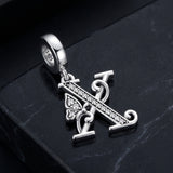 Butterfly Letter X Charm
